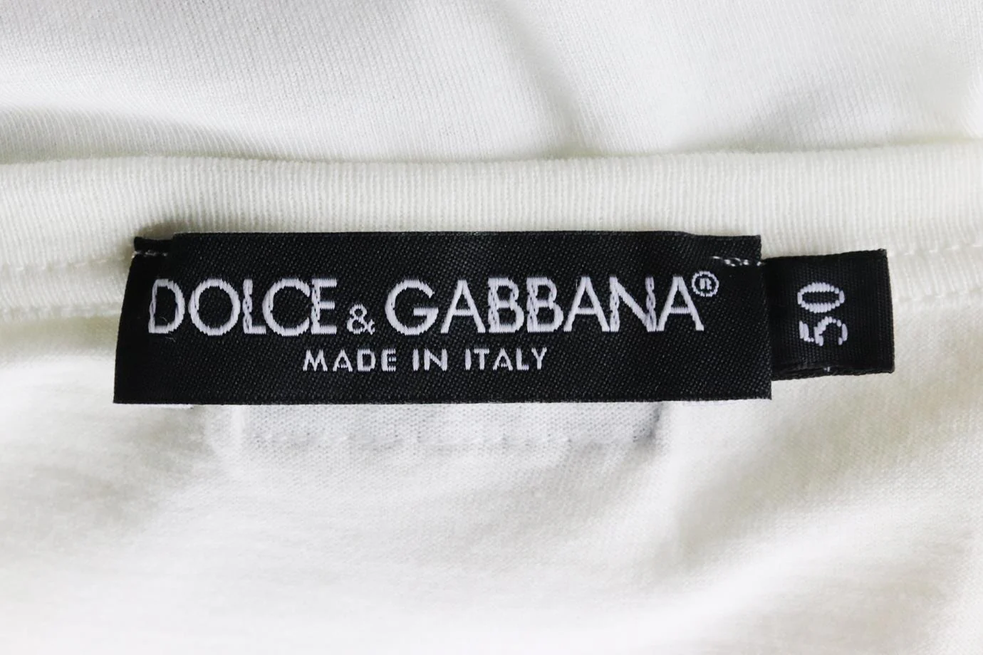 DOLCE AND GABBANA MEN'S PRINTED COTTON JERSEY T-SHIRT IT 50 UK/US CHEST 40 - Image 4