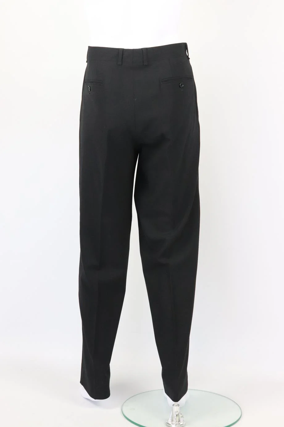 DOLCE AND GABBANA MEN'S STRAIGHT LEG WOOL BLEND SUIT PANTS IT 52 UK/US WAIST 36 - Image 3