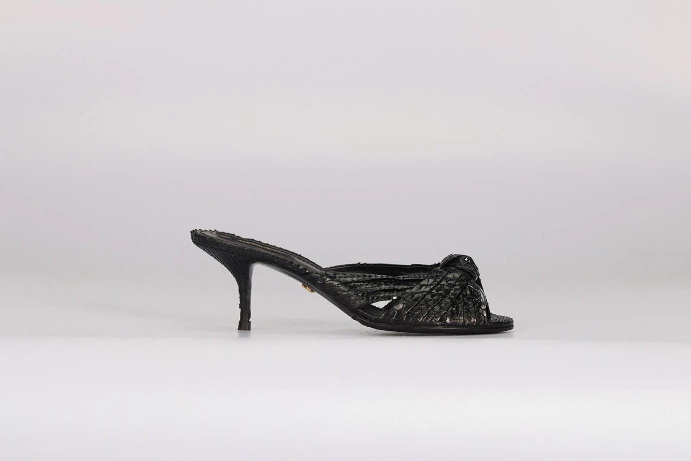 DOLCE AND GABBANA SNAKESKIN MULES EU 39 UK 6 US 9 - Image 2