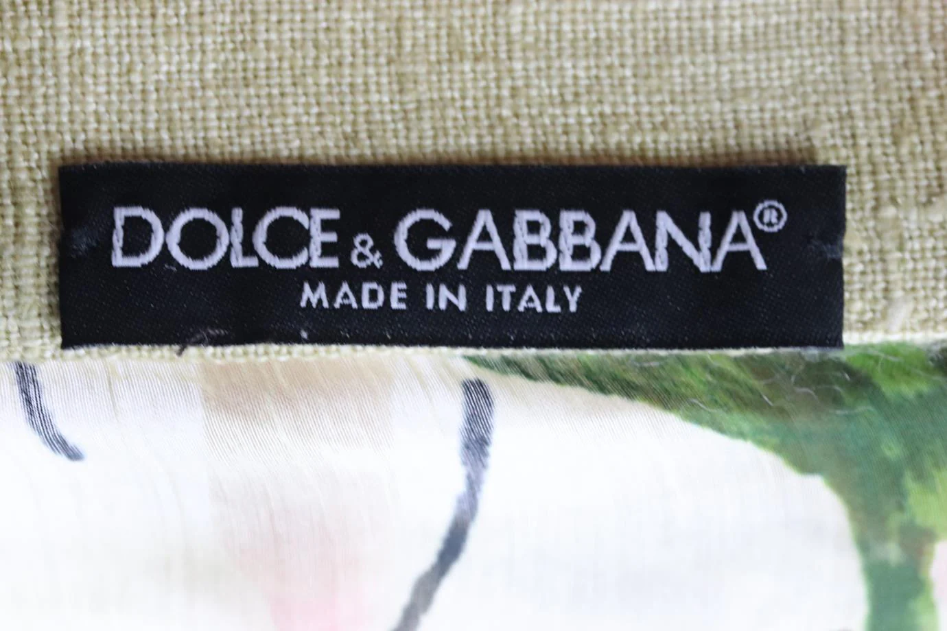 DOLCE AND GABBANA SPECIAL PIECE PRINTED COTTON SKIRT IT 40 UK 8 - Image 6
