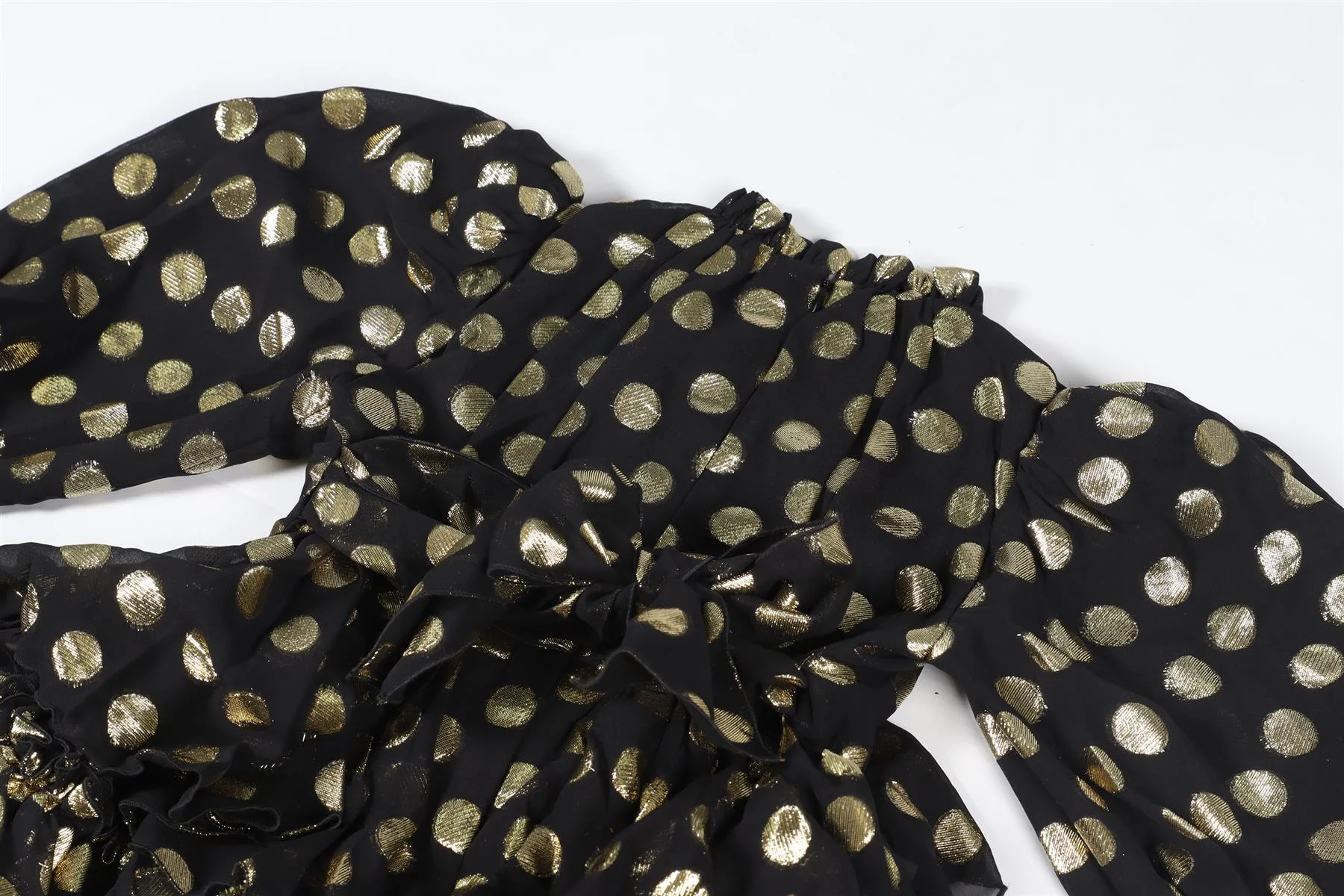DOLCE & GABANNA BLACK KIDS GIRLS SILK DRESS 5 YEARS - Image 5