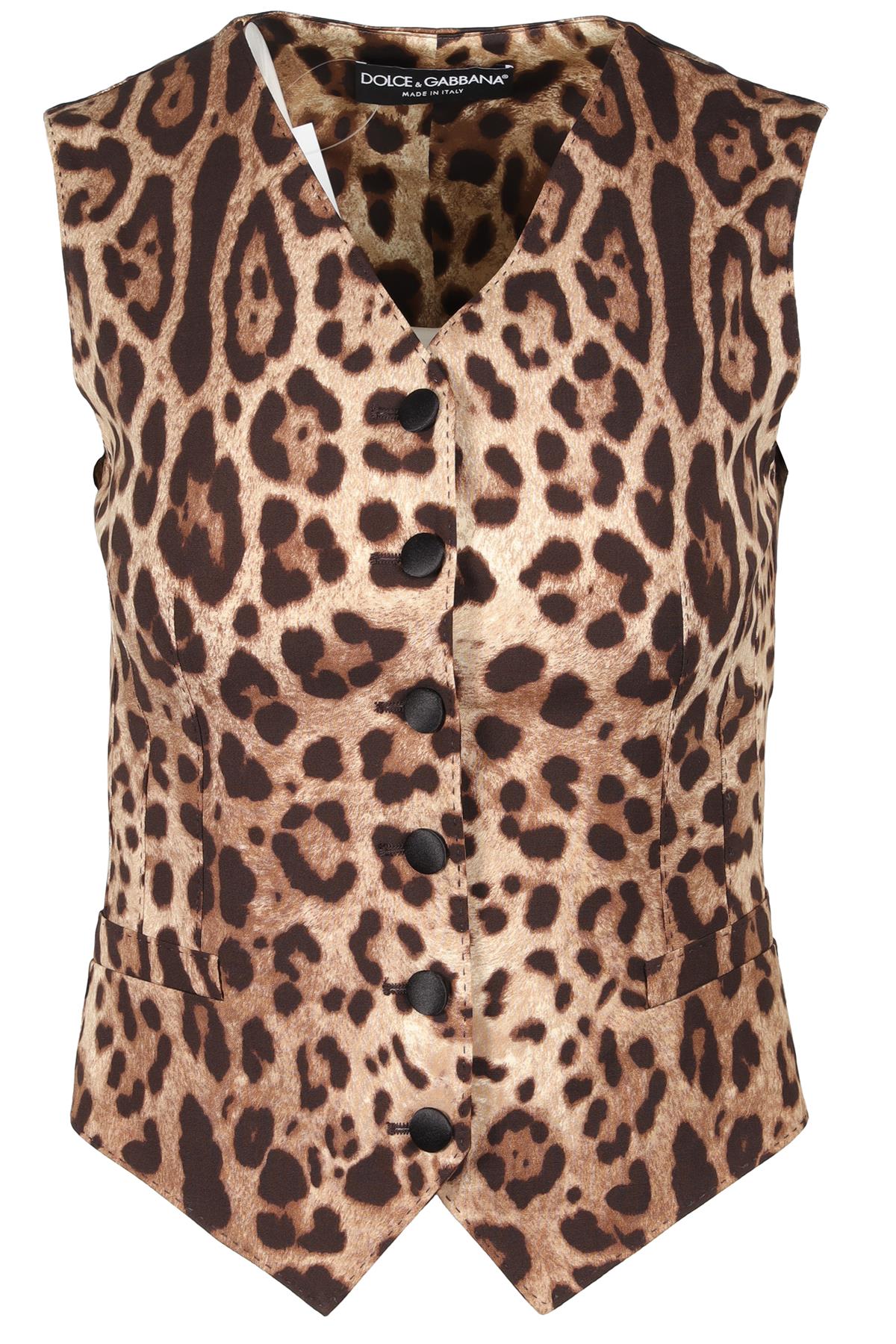 DOLCE & GABANNA BROWN WOOL WAISTCOAT IT 36 UK 4 - Image 5