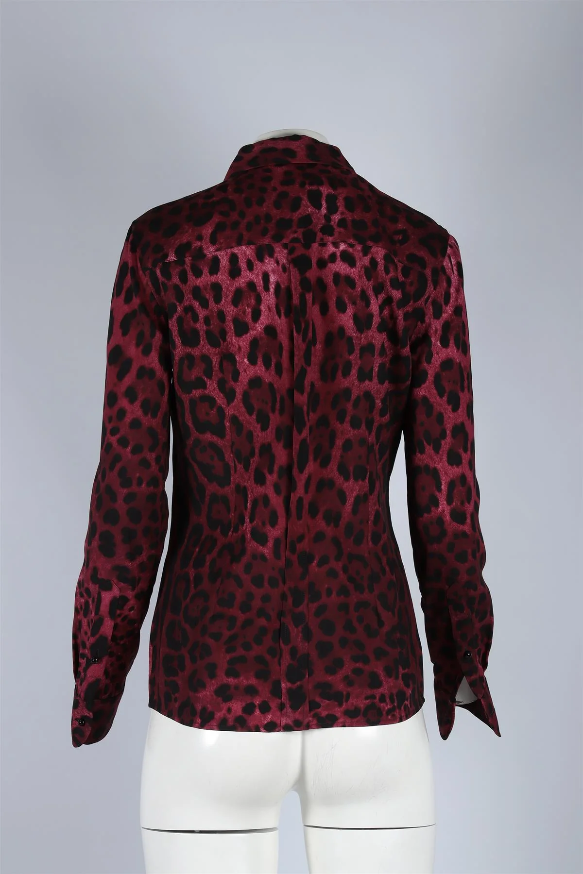 DOLCE & GABANNA PINK SILK SHIRT MEDIUM - Image 4