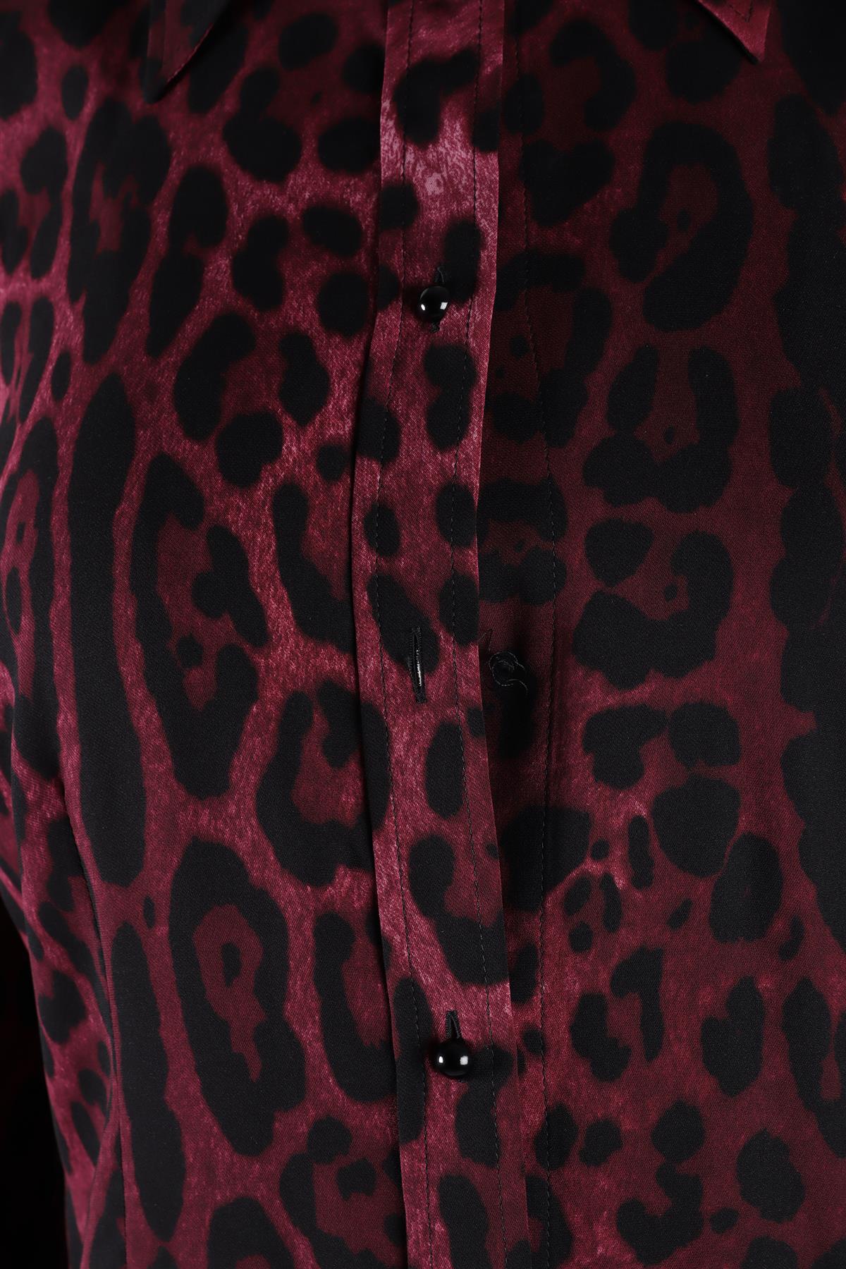 DOLCE & GABANNA PINK SILK SHIRT MEDIUM - Image 6