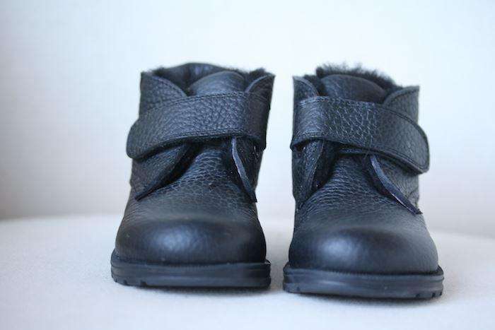 DOLCE & GABBANA BABY BOYS BLACK LEATHER SHOES EU 23 UK 6 - Image 2