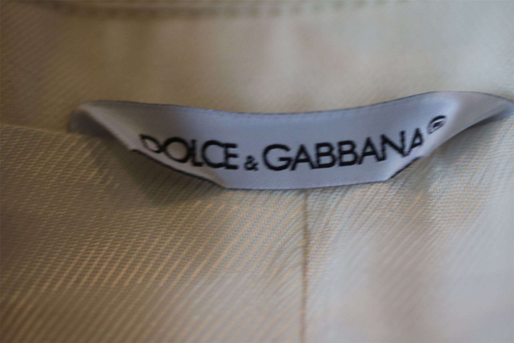 DOLCE & GABBANA BABY BOYS IVORY SHORTS SUIT 18-24 MONTHS - Image 5