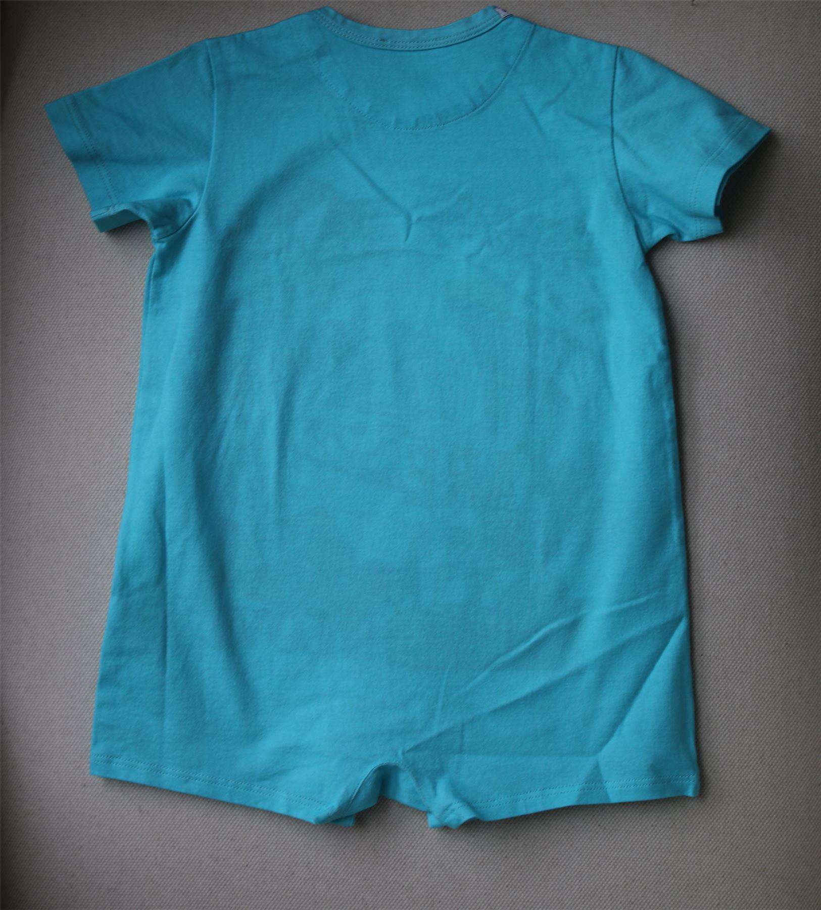 DOLCE & GABBANA BABY BOYS LIGHT BLUE SUMMER LOVE ITALY SHORTIE 24-30 MONTHS - Image 4