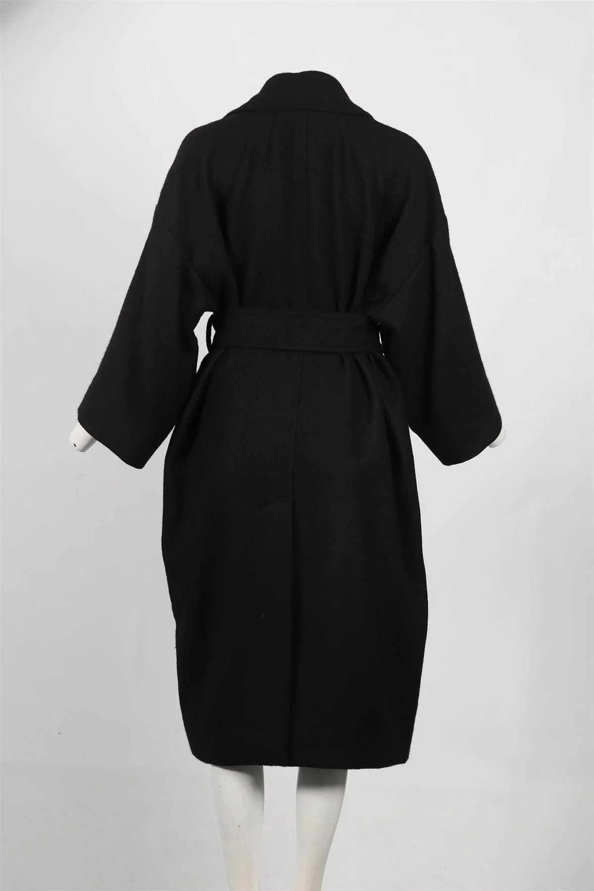 DOLCE & GABBANA BELTED ALPACA BLEND COAT IT 36 UK 4 - Image 4