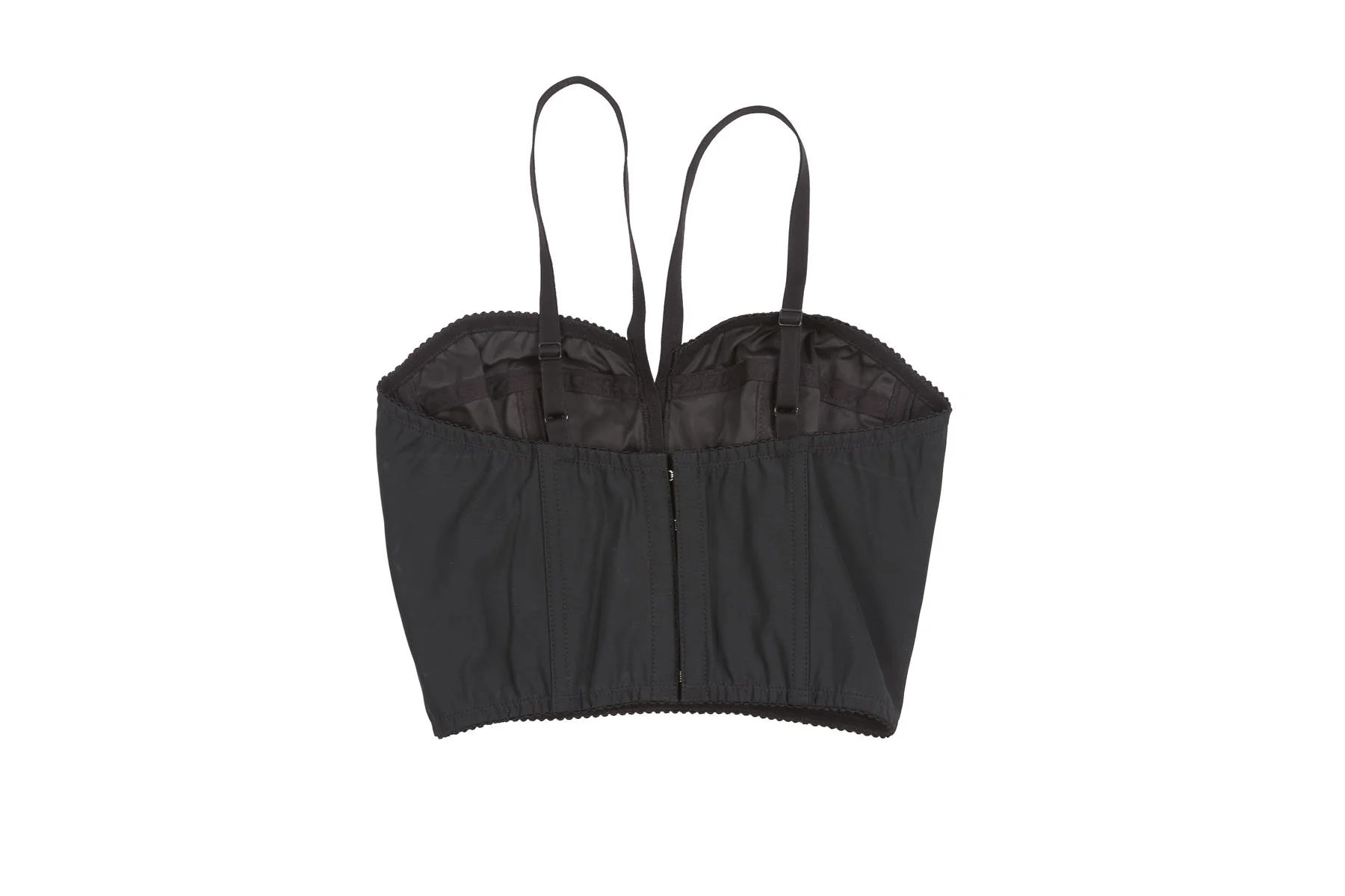 DOLCE & GABBANA BLACK CORSET TOP IT 38 UK 6 - Image 4