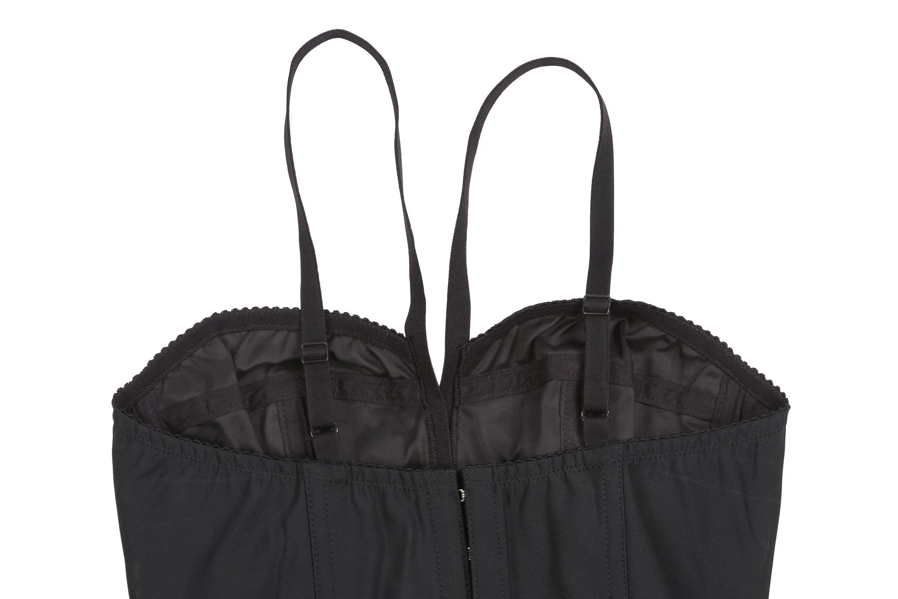 DOLCE & GABBANA BLACK CORSET TOP IT 38 UK 6 - Image 5