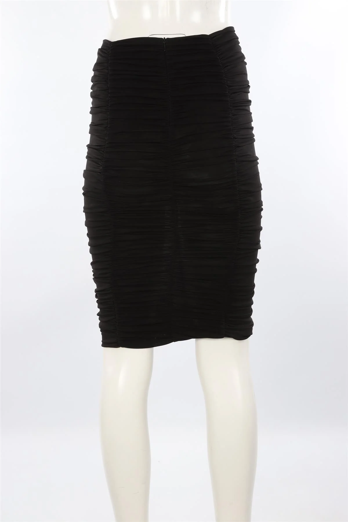 DOLCE & GABBANA BLACK JERSEY SKIRT IT 38 UK 6 - Image 4
