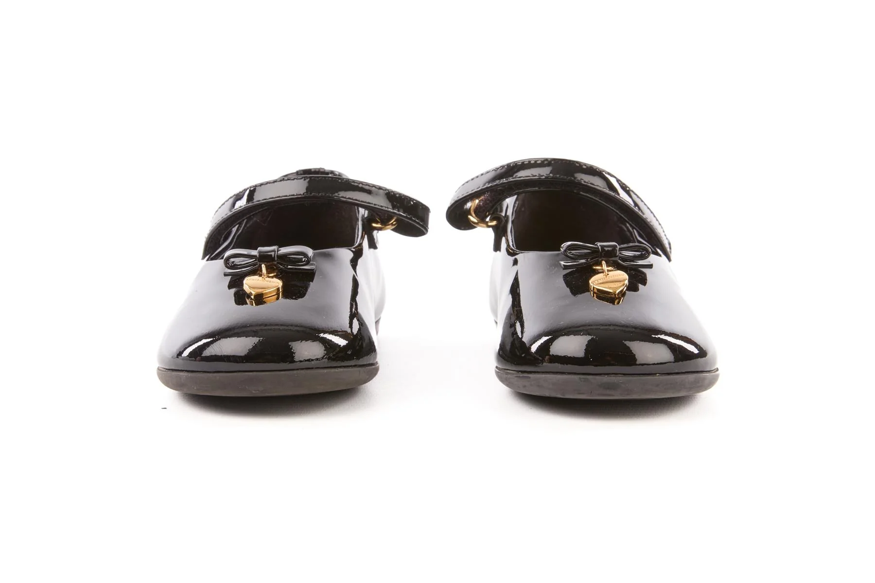 DOLCE & GABBANA BLACK KIDS GIRLS BALLET FLATS EU 23 UK 6 US 7 - Image 3