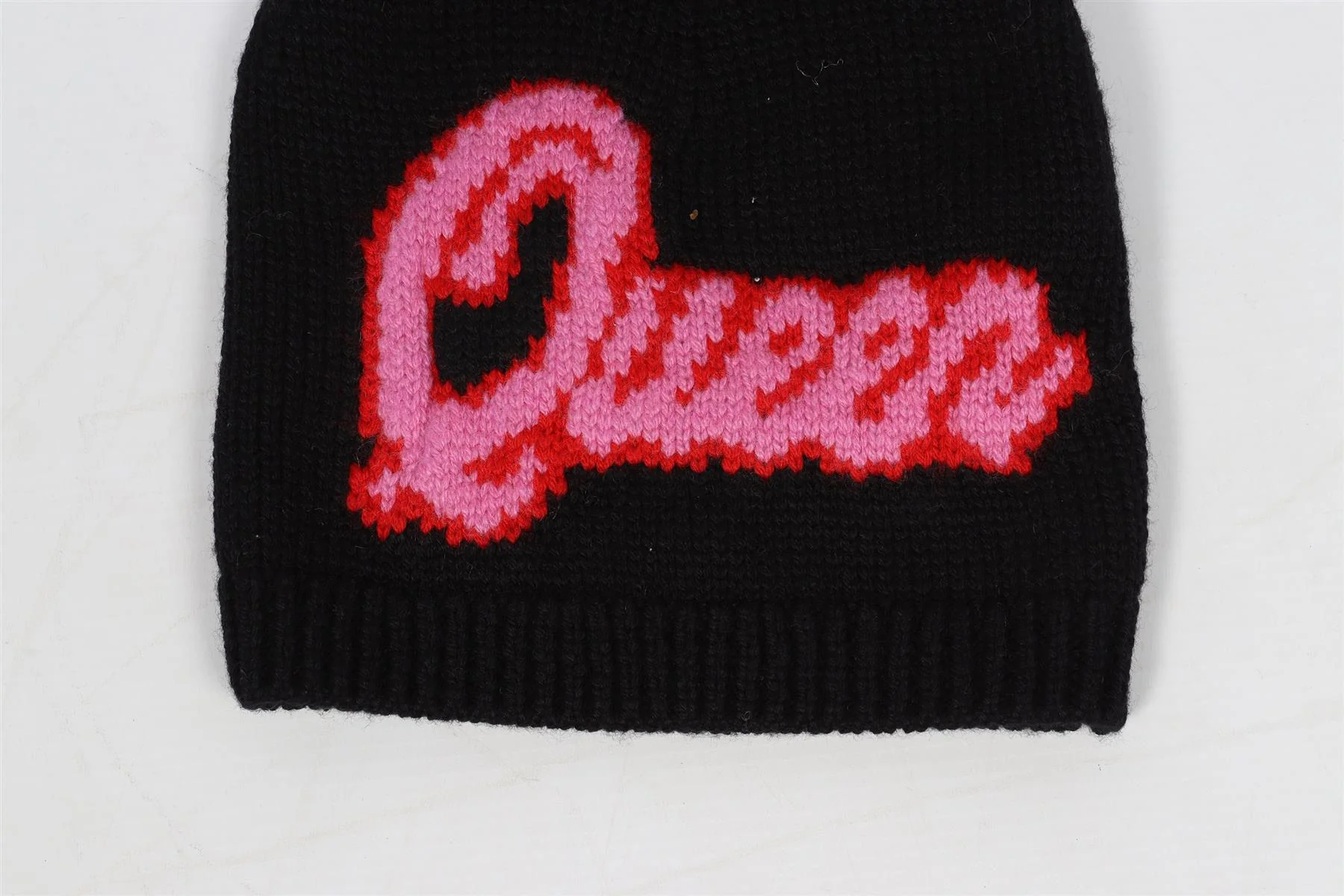 DOLCE & GABBANA BLACK KIDS GIRLS WOOL BEANIE MEDIUM - Image 6