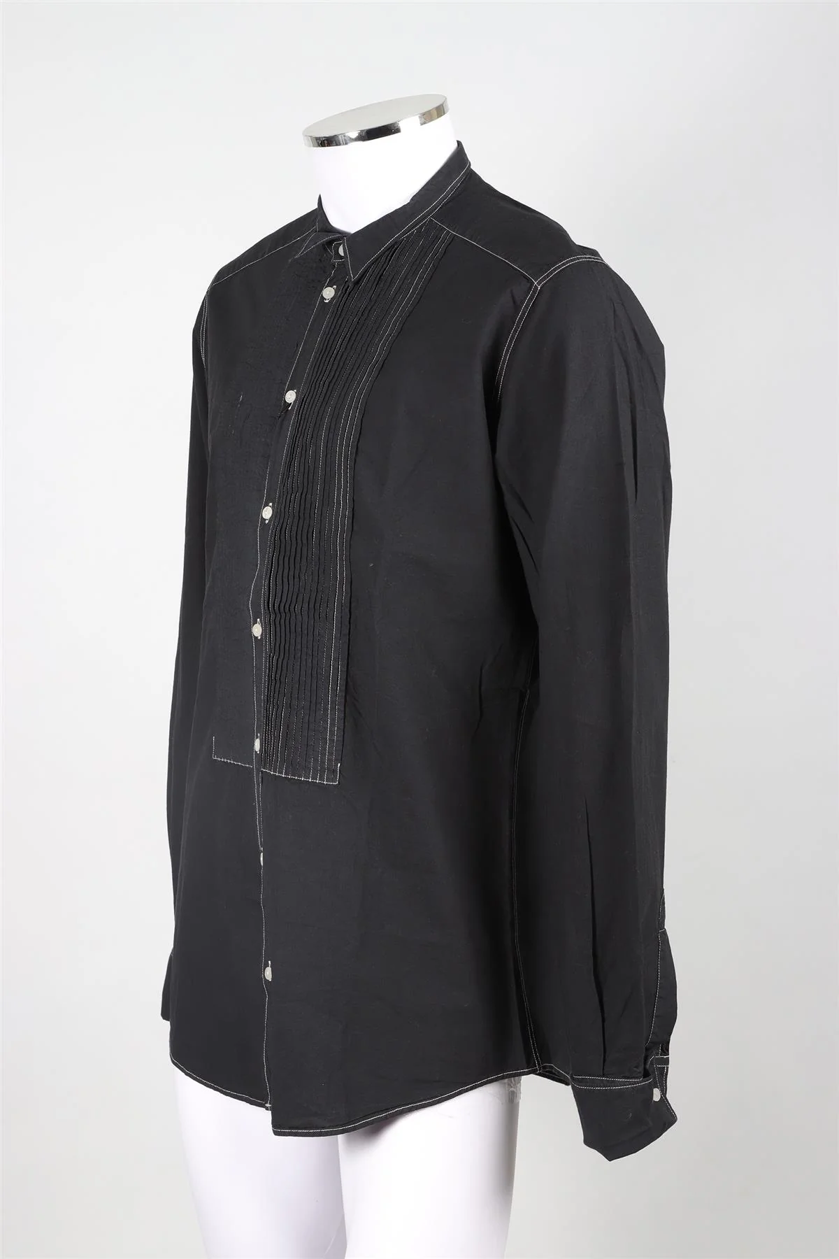 DOLCE & GABBANA BLACK & WHITE MEN'S COTTON SHIRT UK/US COLLAR 16 1/2 UK/US CHEST 42 - Image 3