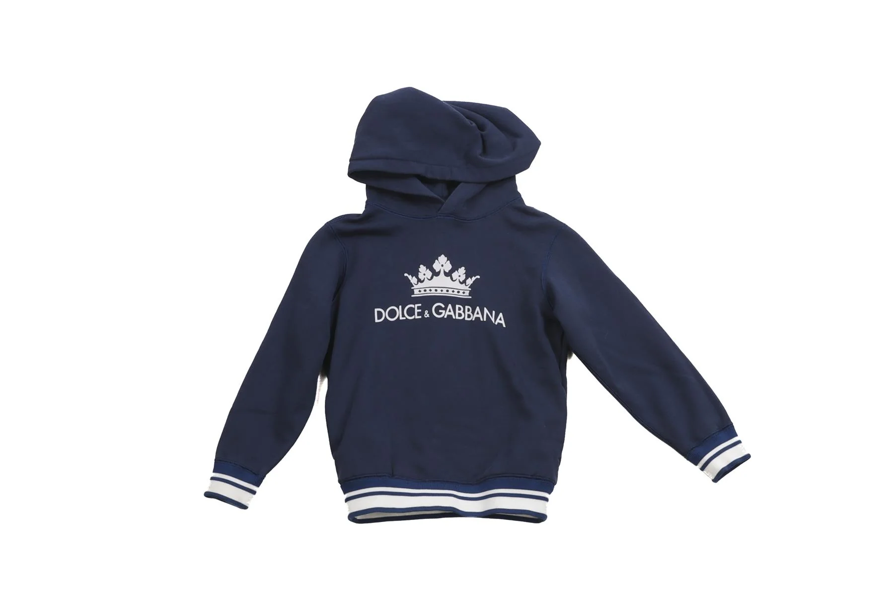 DOLCE & GABBANA BLUE BOYS HOODIE 4 YEARS - Image 2