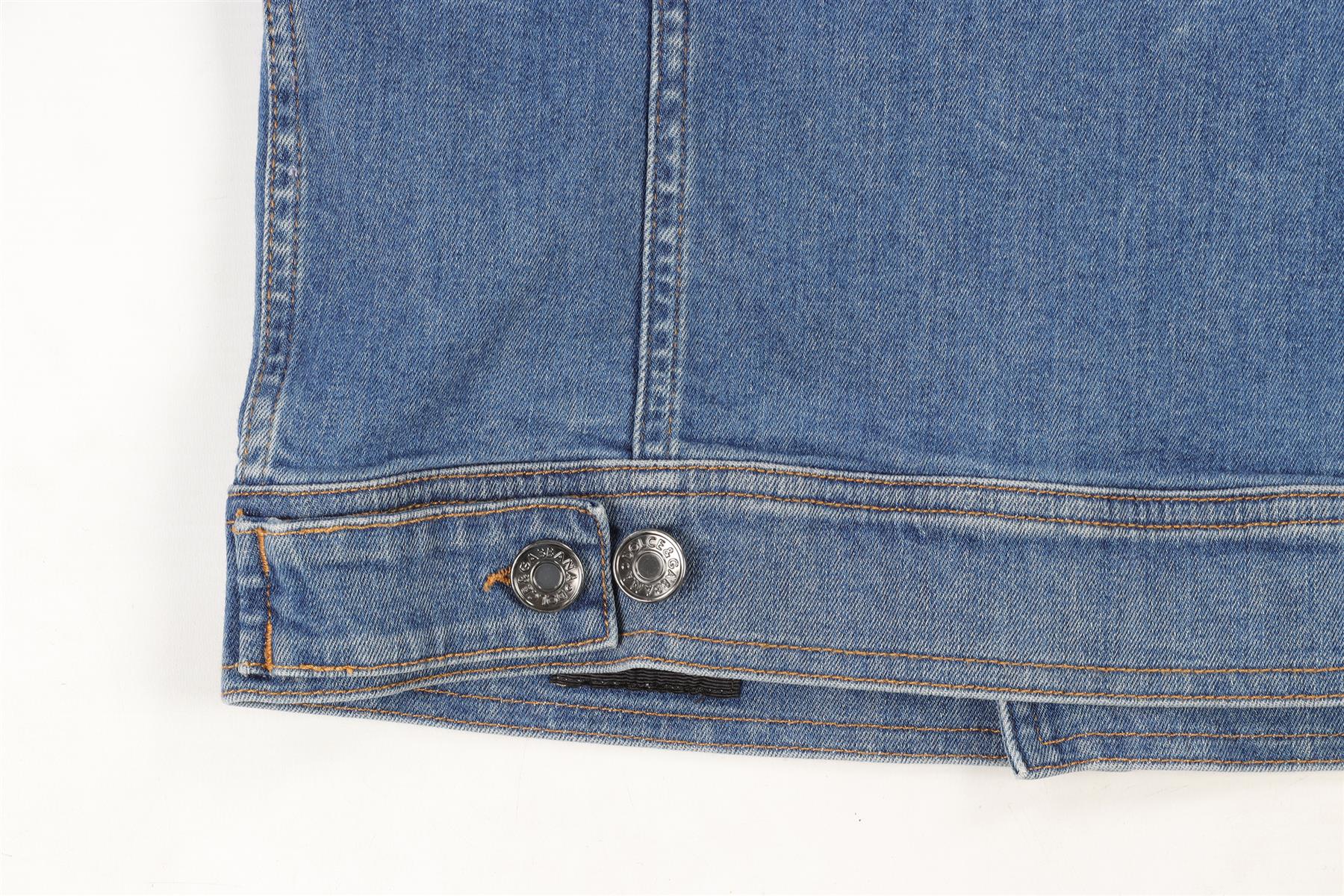 DOLCE & GABBANA BLUE KIDS BOYS JACKET 7-8 YEARS - Image 5