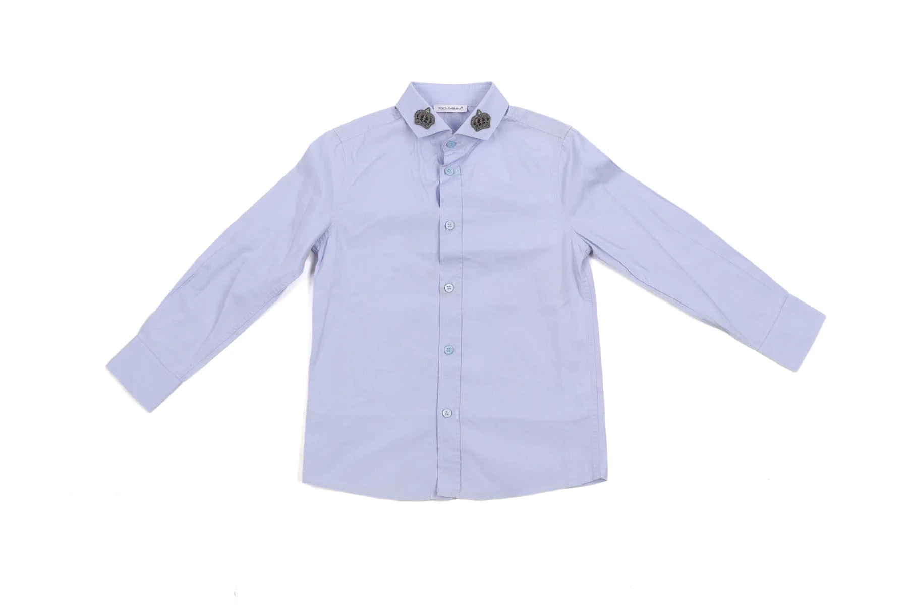 DOLCE & GABBANA BLUE KIDS BOYS SHIRT 4 YEARS - Image 2
