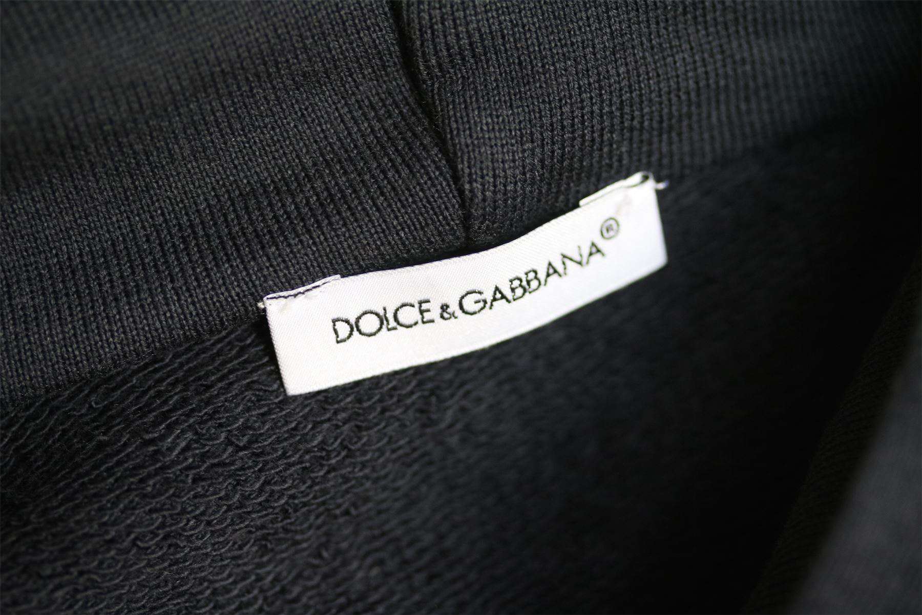 DOLCE & GABBANA BOYS NAVY BLUE LION HOODED SWEATER 2 YEARS - Image 5