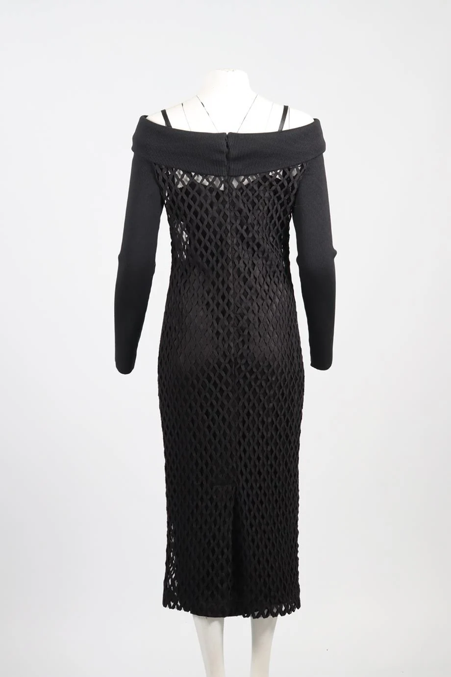 DOLCE & GABBANA COTTON BLEND MIDI DRESS IT 46 UK 14 - Image 4