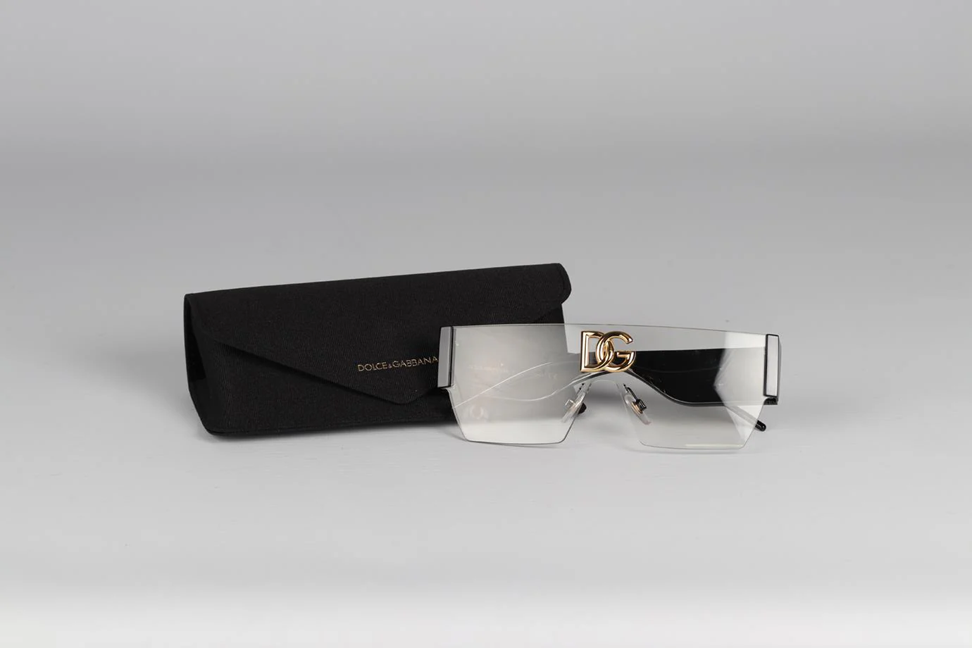 DOLCE & GABBANA D-FRAME ACETATE SUNGLASSES - Image 8
