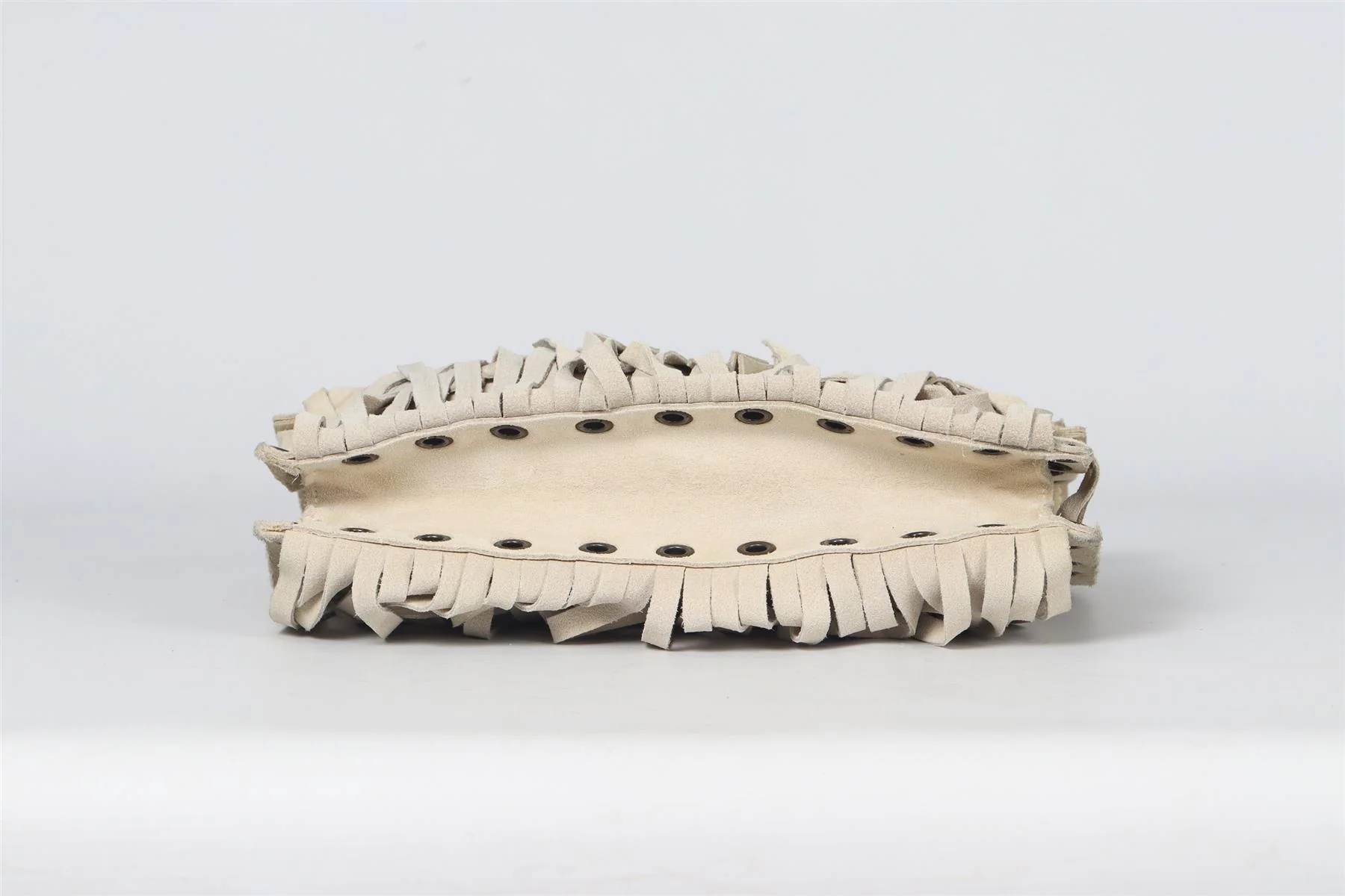 DOLCE & GABBANA FRINGED SUEDE SHOULDER BAG - Image 7