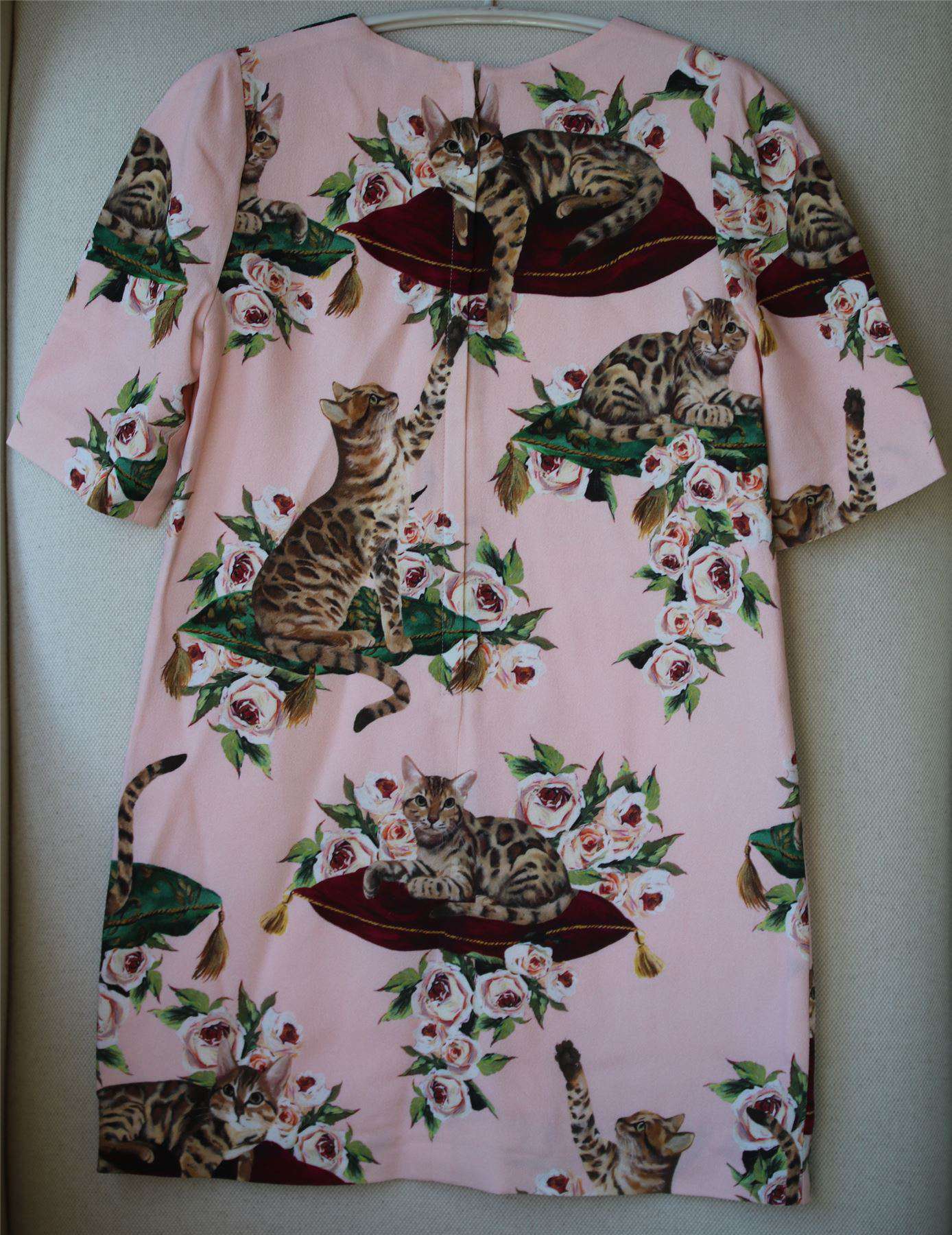 DOLCE & GABBANA GIRLS GATTIE E ROSE DRESS 5 YEARS - Image 4
