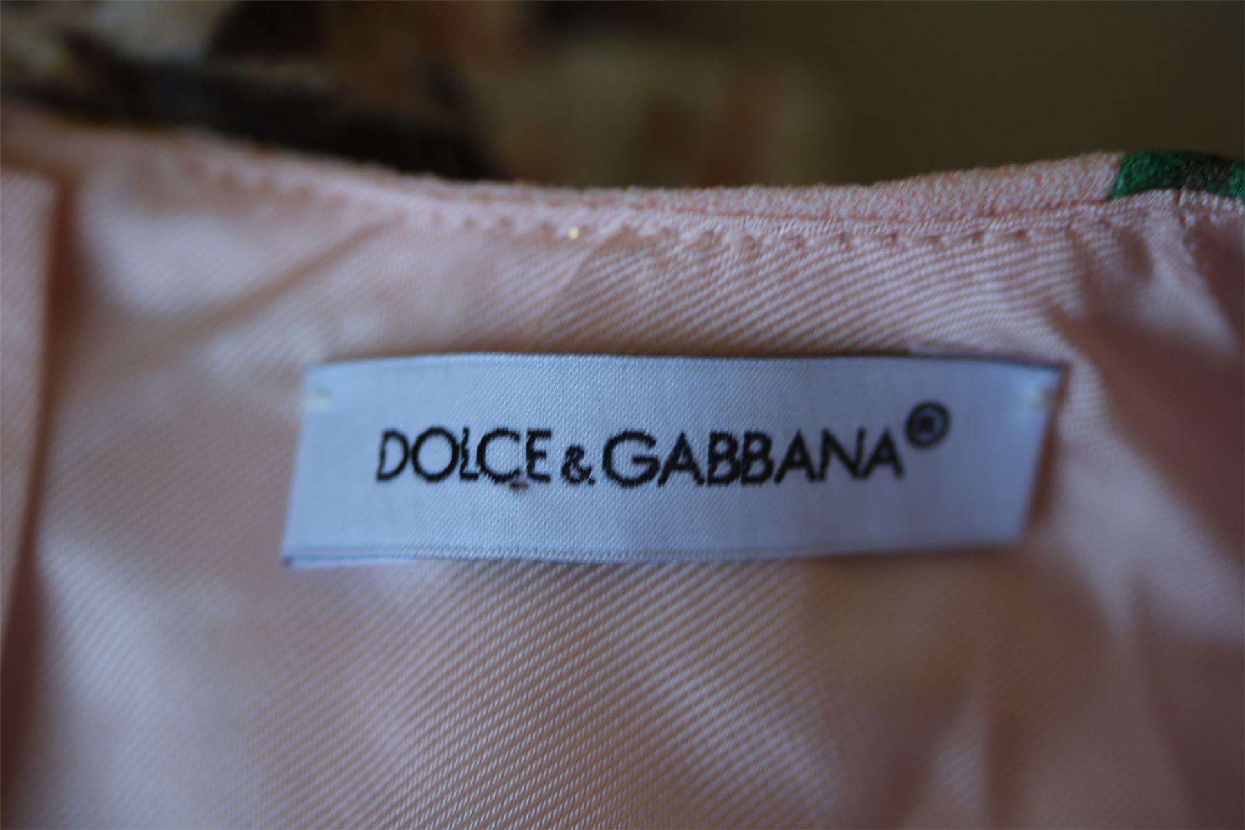 DOLCE & GABBANA GIRLS GATTIE E ROSE DRESS 5 YEARS - Image 6