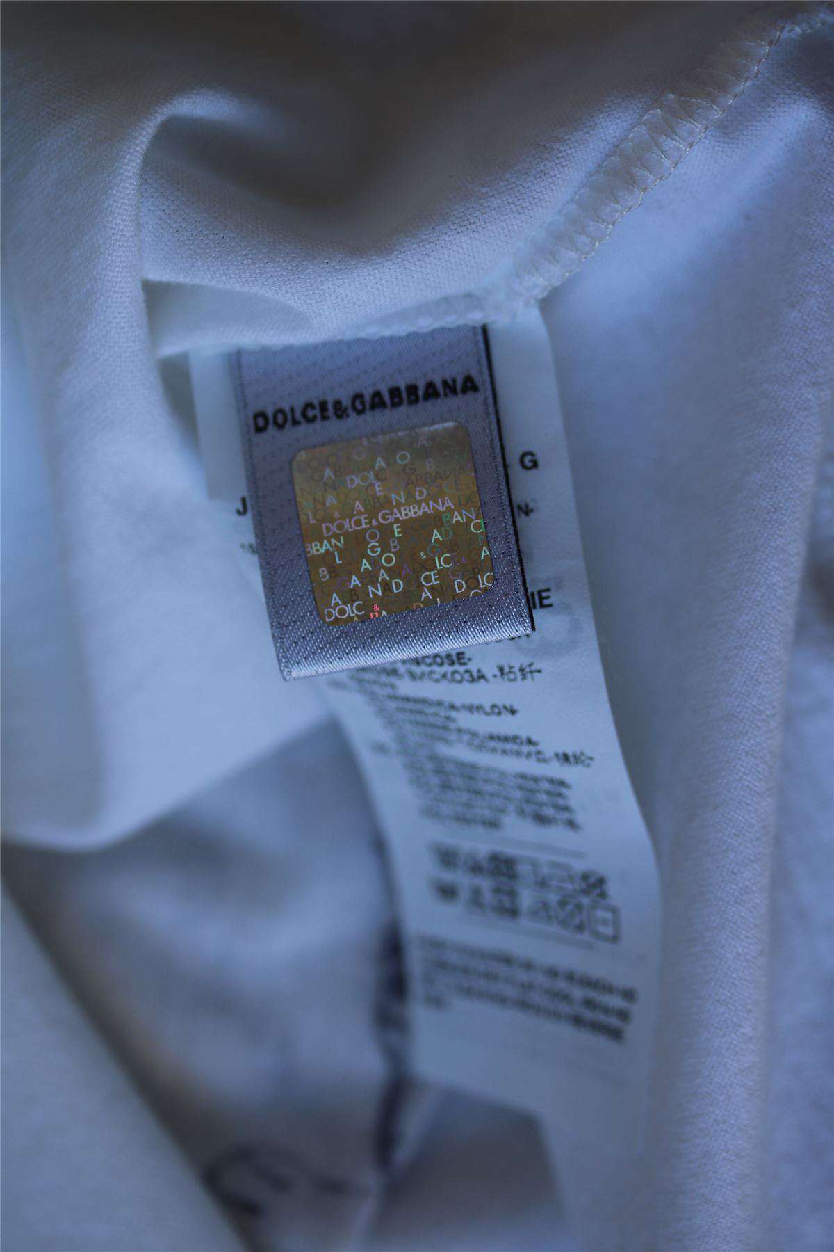 DOLCE & GABBANA GIRLS IVORY MIMMO TOP 4 YEARS - Image 5