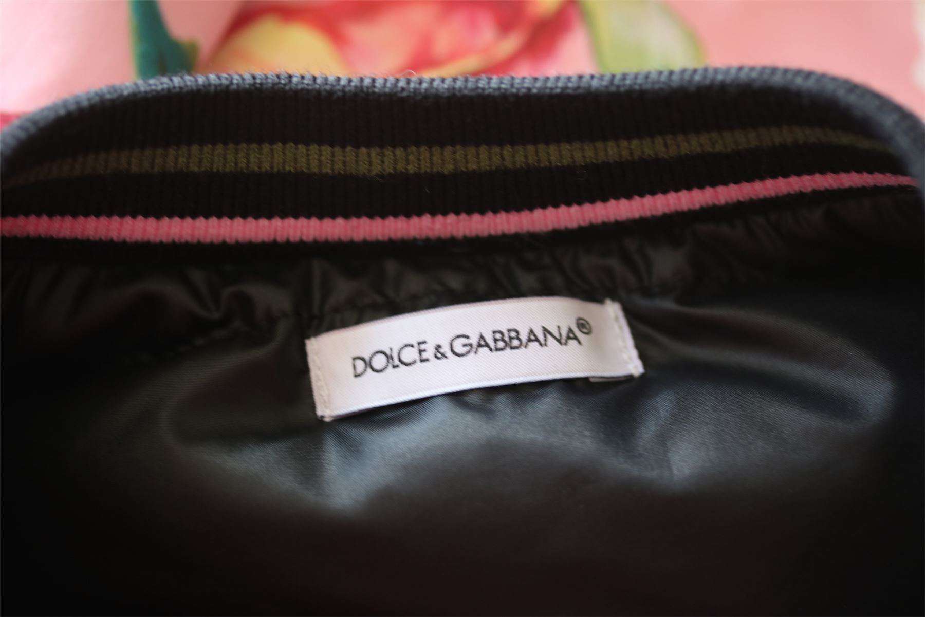 DOLCE & GABBANA GIRLS PINK FLORAL DOWN PADDED JACKET 4 YEARS - Image 3