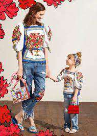 DOLCE & GABBANA GIRLS VASO FIORI BLOUSE 5 YEARS - Image 2