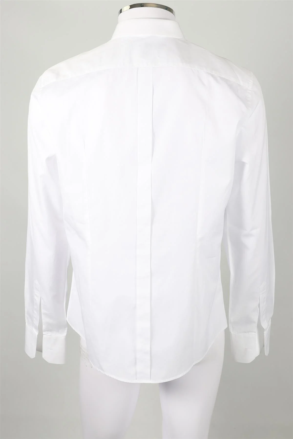 DOLCE & GABBANA GOLD WHITE MEN'S COTTON SHIRT SIZE 16.5 XXLARGE - Image 4
