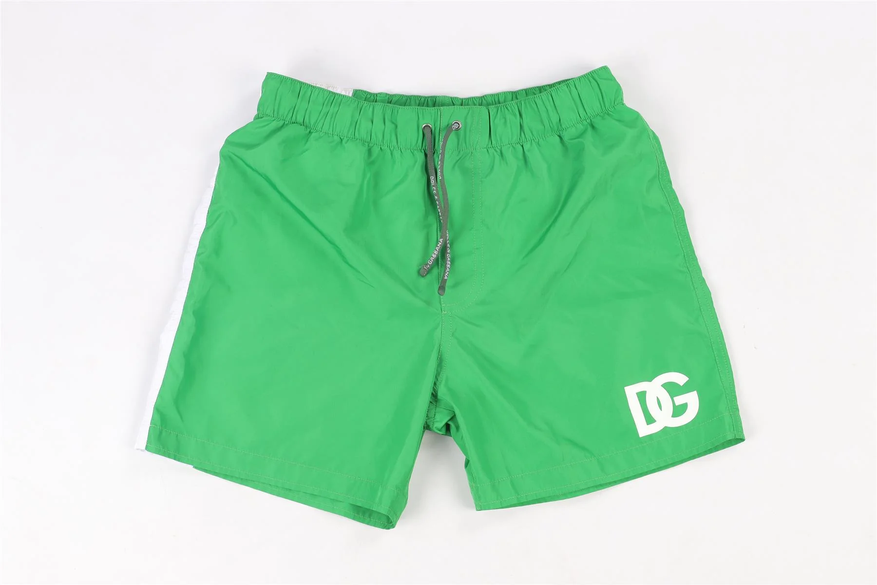 DOLCE & GABBANA GREEN KIDS BOYS SWIM SHORTS 8 YEARS - Image 2