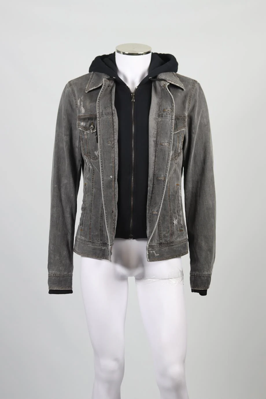 DOLCE & GABBANA MEN'S COTTON AND DENIM JACKET IT 50 UK/US 40 FR 50 - Image 5