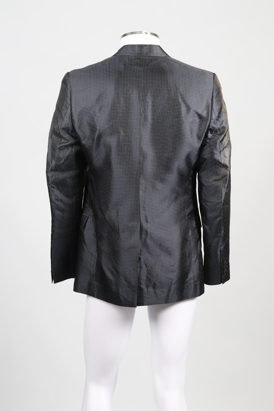 DOLCE & GABBANA MEN'S SILK BLAZER IT 52 UK/US CHEST 42 - Image 4