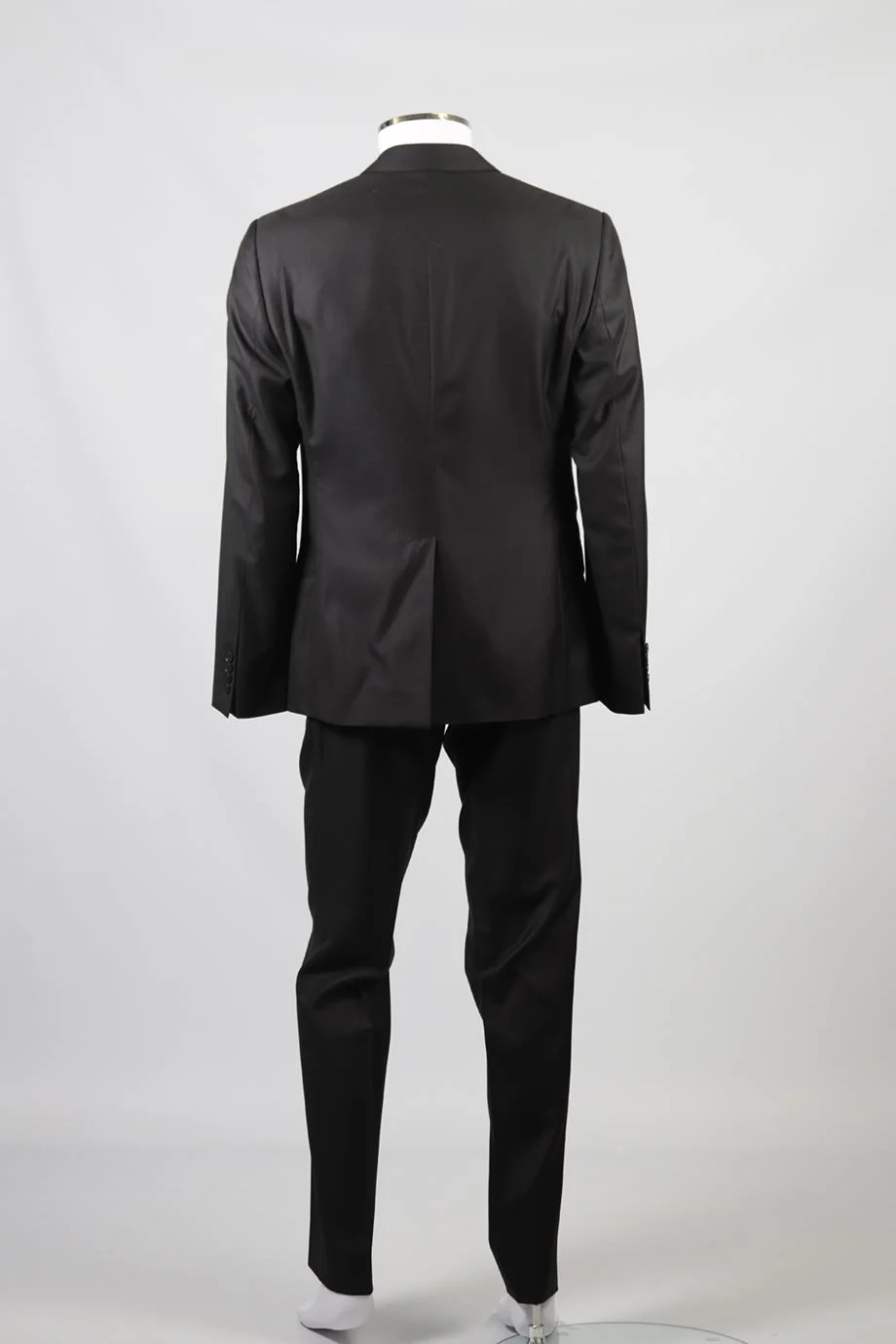 DOLCE & GABBANA MEN'S WOOL AND SILK BLEND TWO PIECE SUIT IT 50 UK/US 34 FR 42 - Image 4