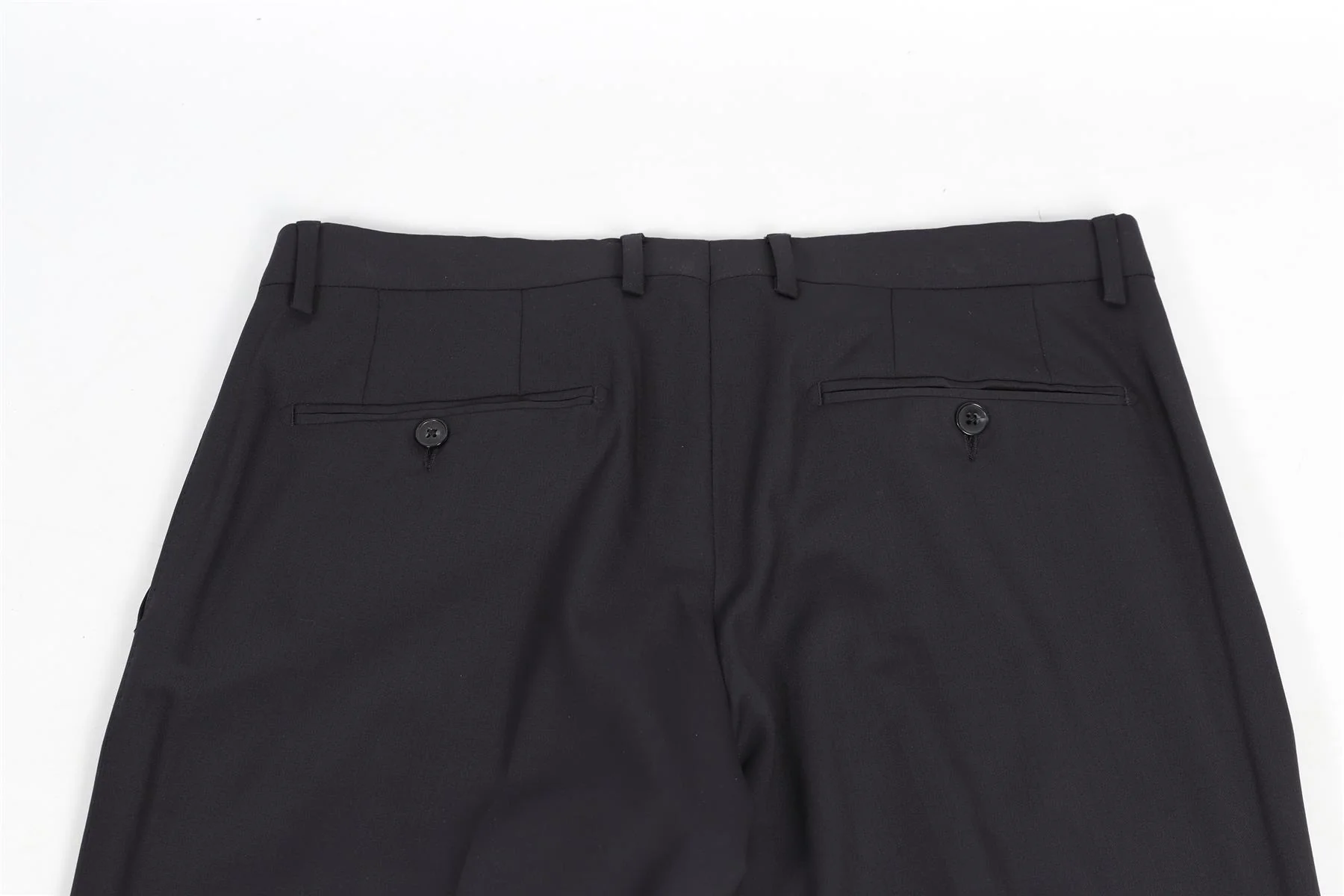 DOLCE & GABBANA MEN'S WOOL BLEND STRAIGHT LEG PANTS IT 48 UK 32 - Image 5