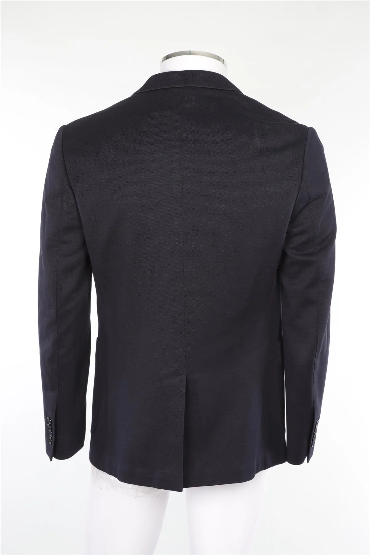 DOLCE & GABBANA NAVY MEN'S COTTON BLAZER IT 50 UK 40 - Image 4