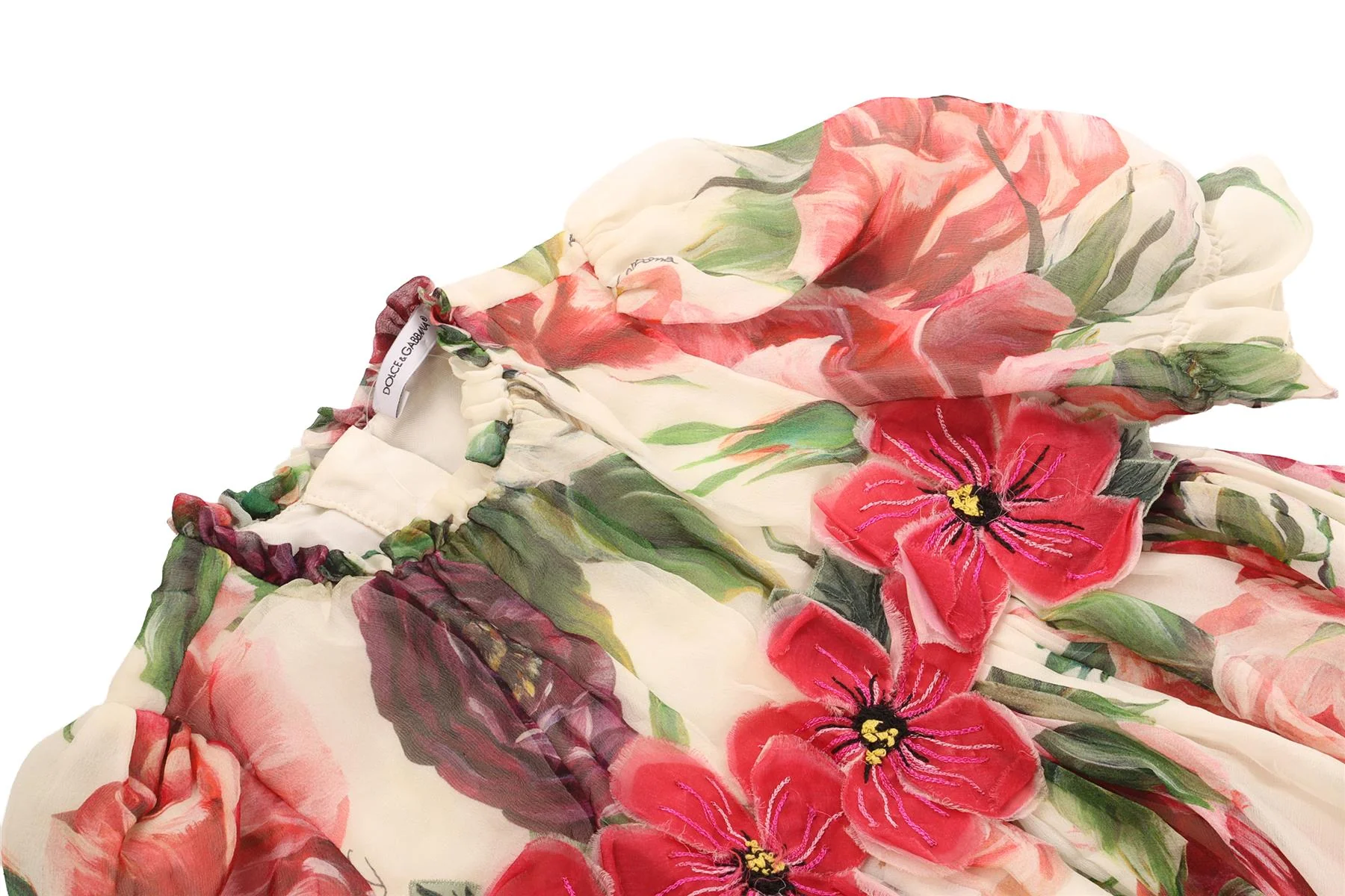 DOLCE & GABBANA PINK BABY GIRLS DRESS 12-18 MONTHS - Image 3