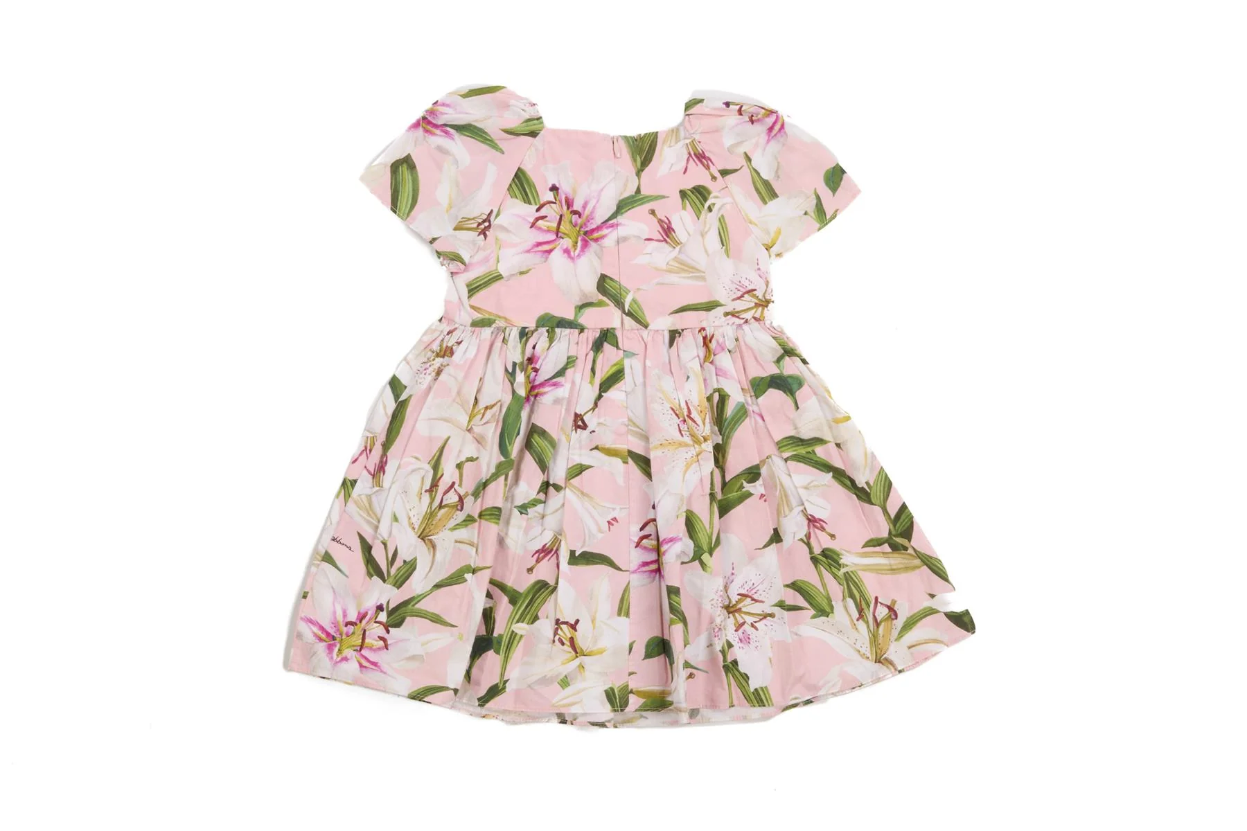 DOLCE & GABBANA PINK BABY GIRLS DRESS 9-12 MONTHS - Image 4