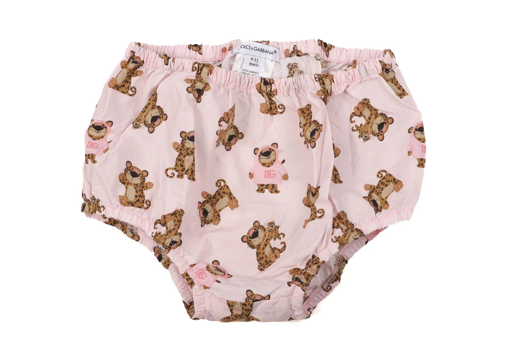 DOLCE & GABBANA PINK BABY GIRLS DRESS AND BLOOMERS SET 9-12 MONTHS - Image 6