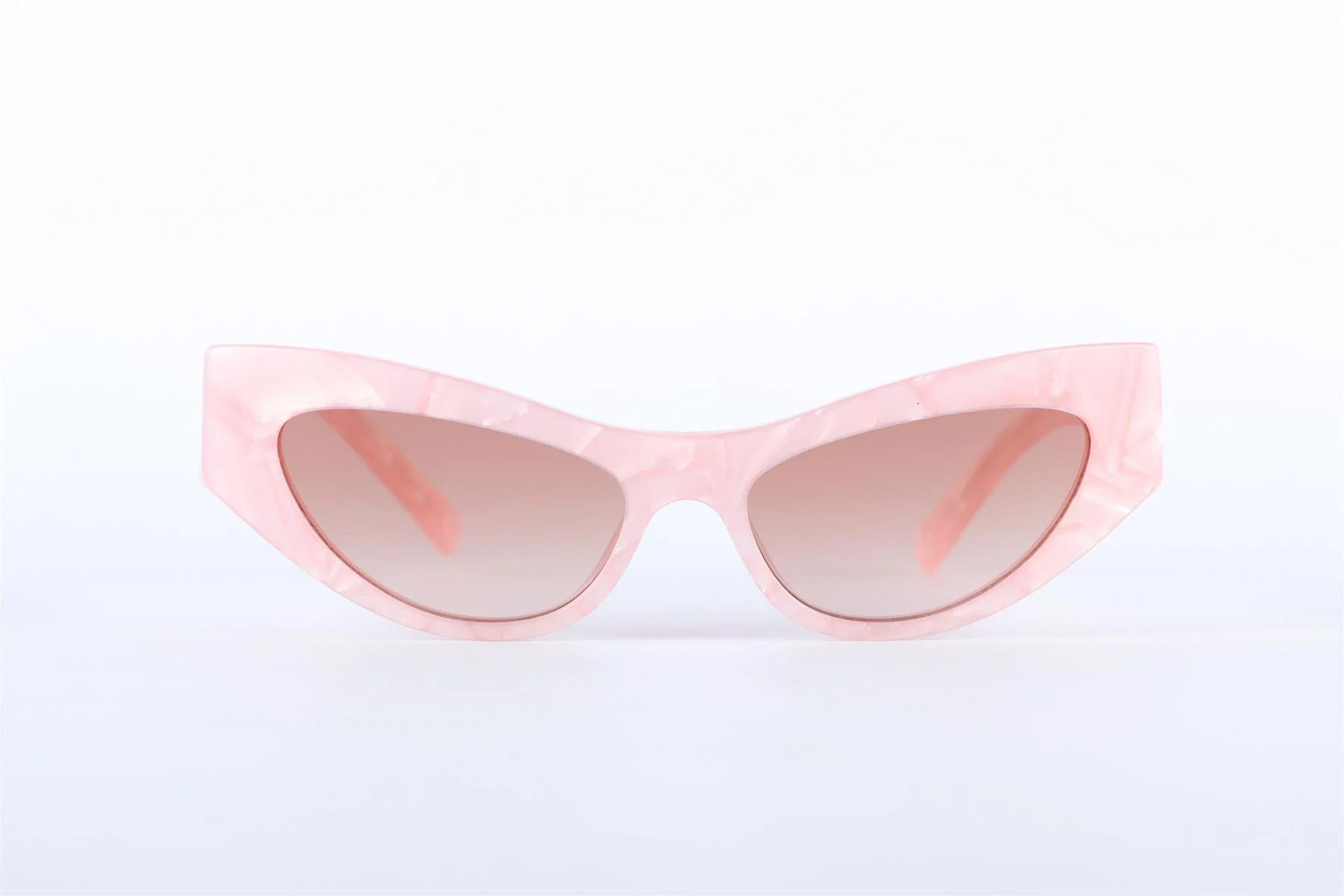 DOLCE & GABBANA PINK CAT EYE ACETATE SUNGLASSES - Image 3