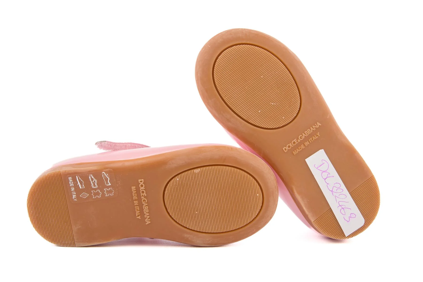 DOLCE & GABBANA PINK KIDS GIRLS BALLET FLATS EU 20 UK 3 US 4 - Image 6
