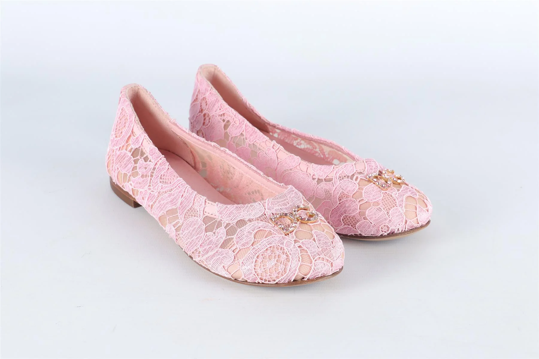 DOLCE & GABBANA PINK KIDS GIRLS PUMPS EU 30 UK 12 US 13 - Image 2
