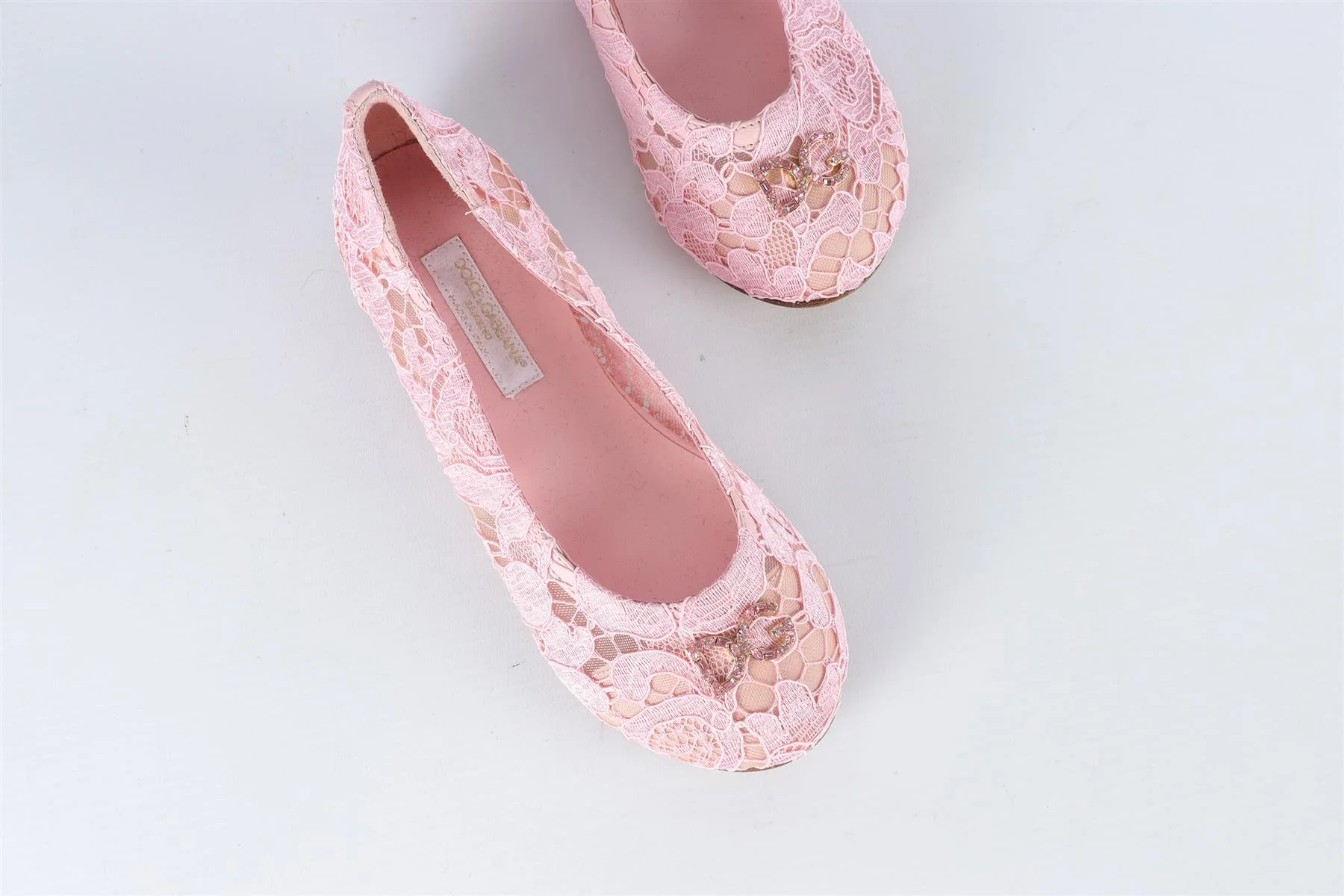 DOLCE & GABBANA PINK KIDS GIRLS PUMPS EU 30 UK 12 US 13 - Image 4