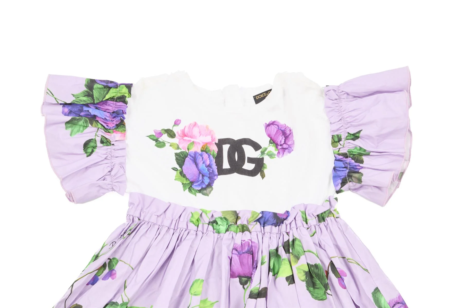 DOLCE & GABBANA PURPLE KIDS GIRLS DRESS 5 YEARS - Image 3