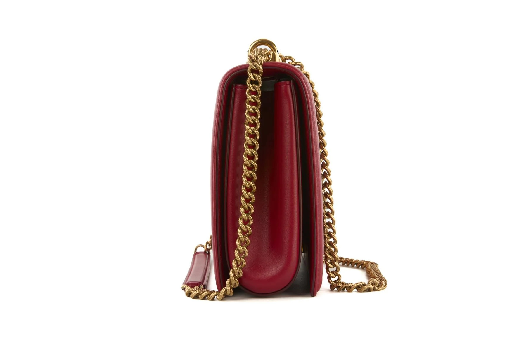 DOLCE & GABBANA RED DEVOTION LARGE LEATHER SHOULDER BAG - Image 5