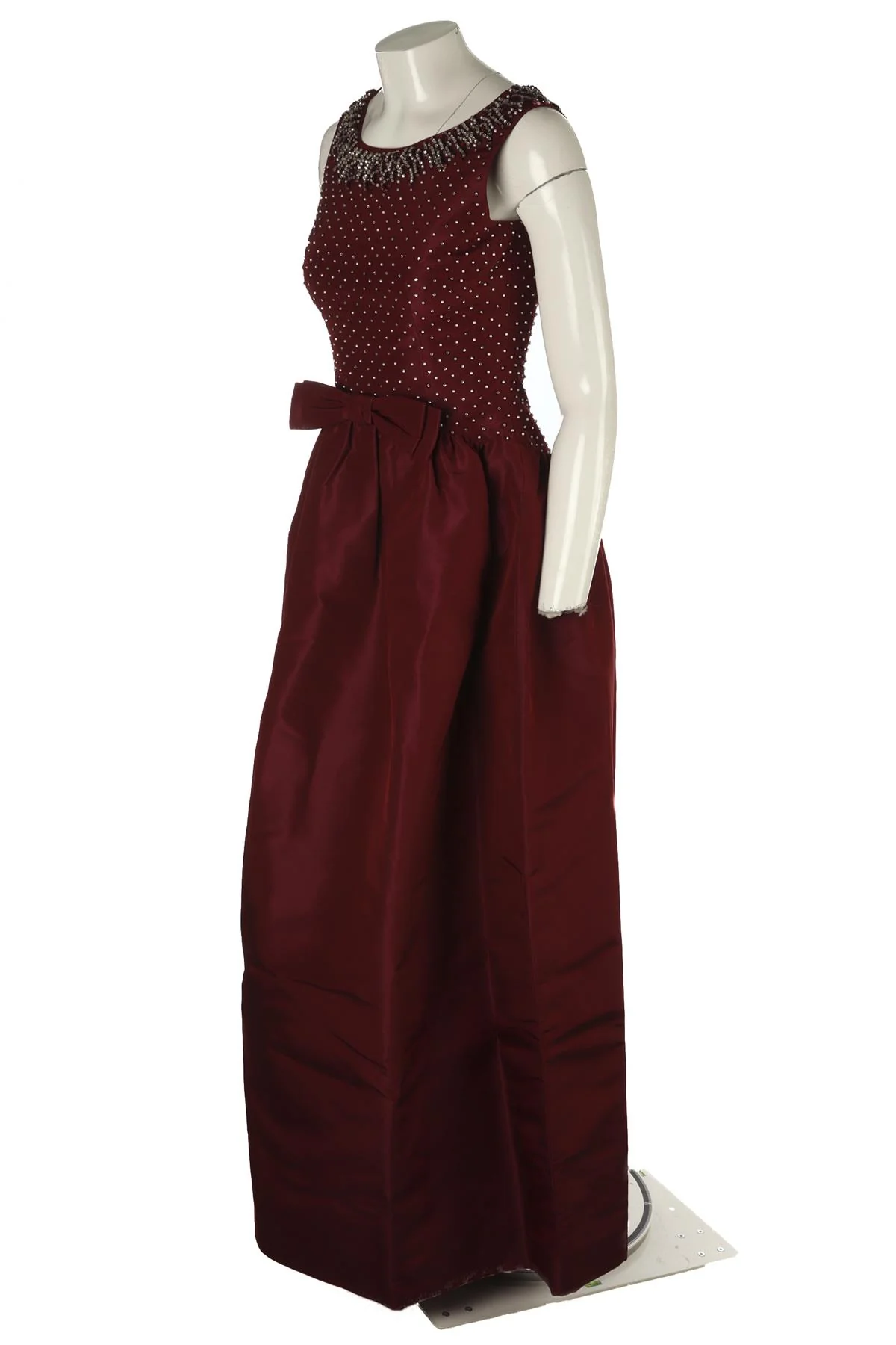 DOLCE & GABBANA RED MAXI DRESS IT 40 UK 8 - Image 3