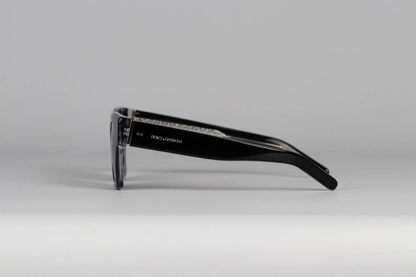 DOLCE & GABBANA SQAURE FRAME ACETATE SUNGLASSES - Image 4