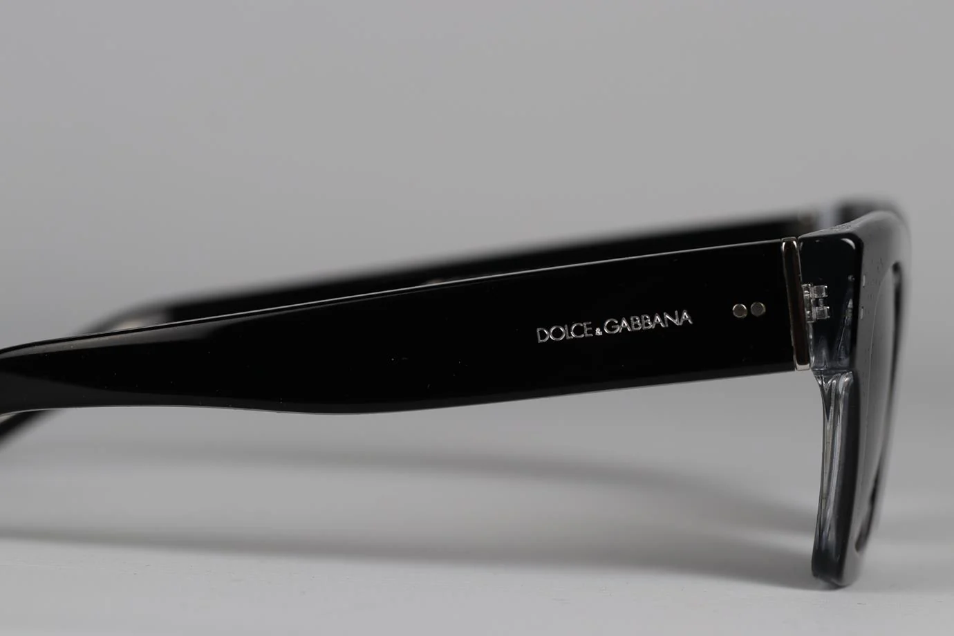 DOLCE & GABBANA SQAURE FRAME ACETATE SUNGLASSES - Image 6
