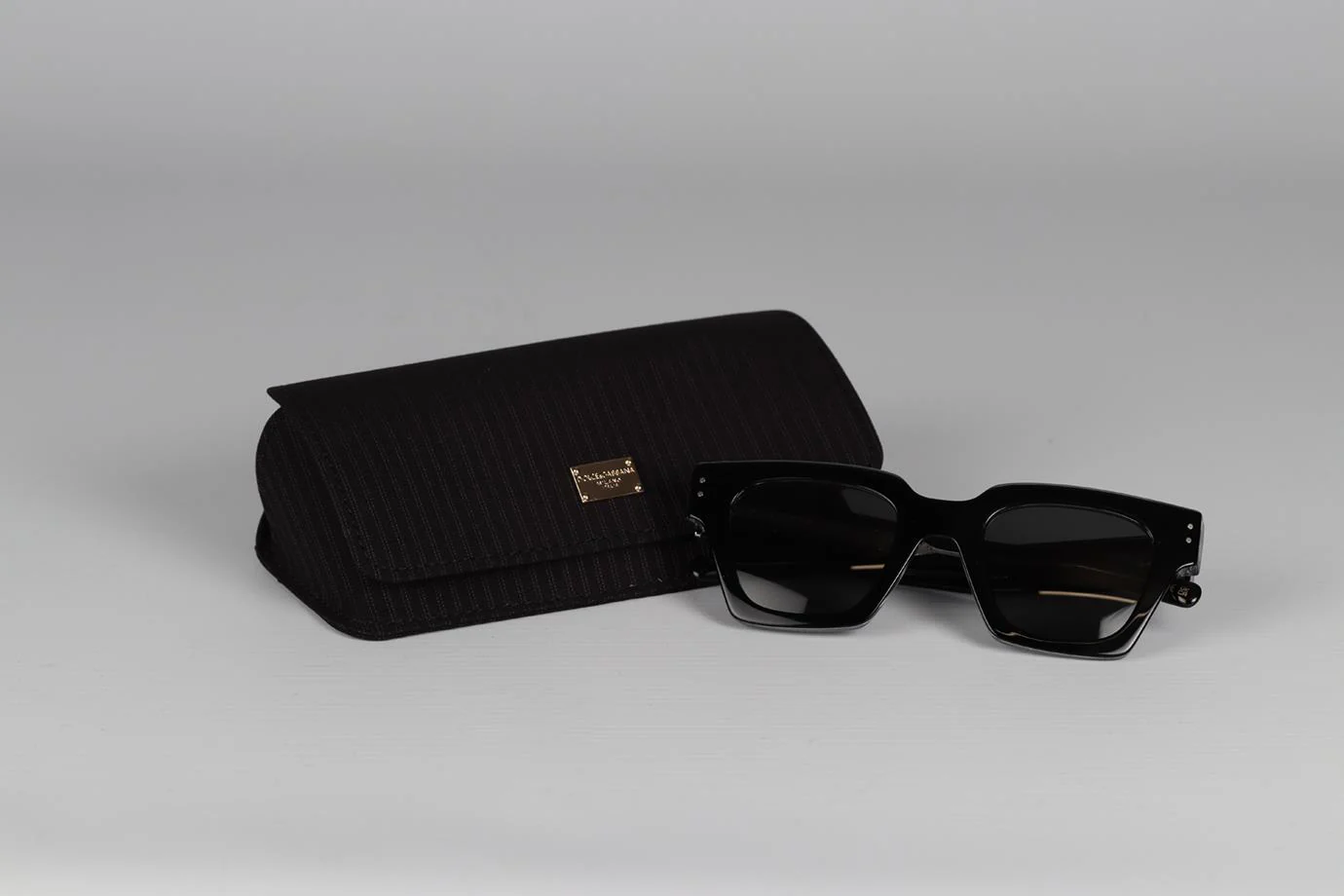 DOLCE & GABBANA SQAURE FRAME ACETATE SUNGLASSES - Image 7